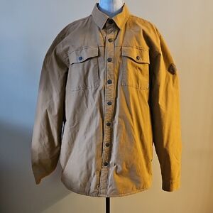 Eddie Bauer Men's Brown Shirt Jacket